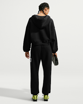 Nike Studio Fleece Medium Weight Women's Oversized Cuffed Logo